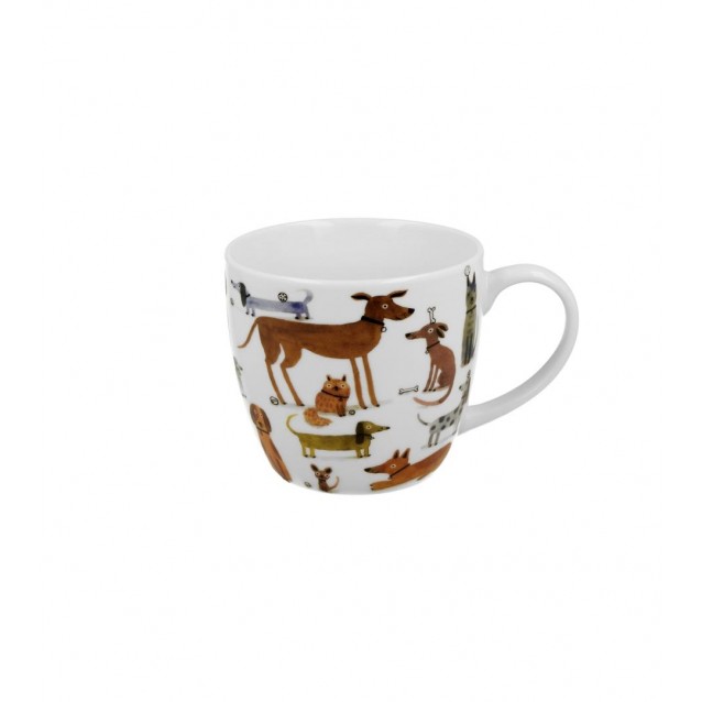 Πορσελάνινη Κούπα Dogs World 460ml Various Dogs