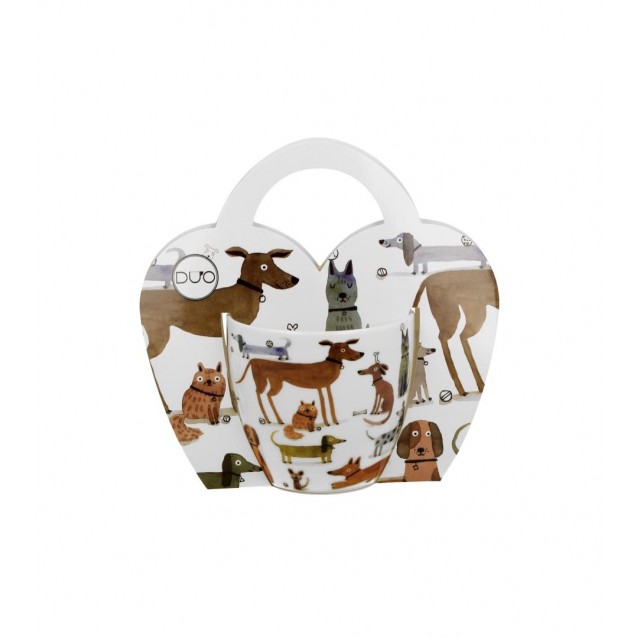 Πορσελάνινη Κούπα Dogs World 460ml Various Dogs