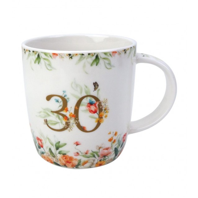 Πορσελάνινη Κούπα Γενεθλίων 400ml 30