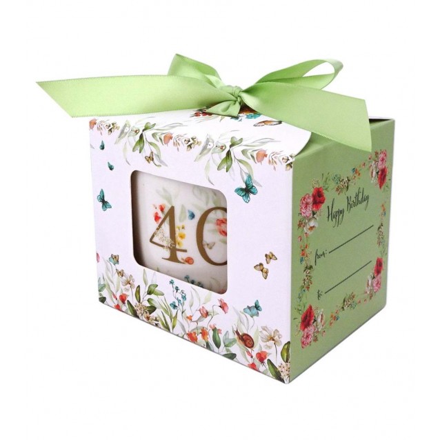 Πορσελάνινη Κούπα Γενεθλίων 400ml 40