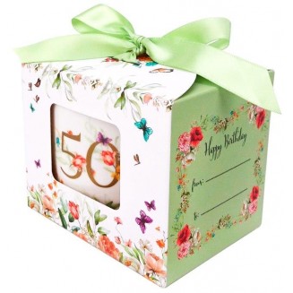 Πορσελάνινη Κούπα Γενεθλίων 400ml 50