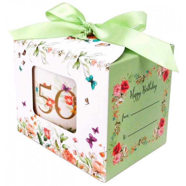 Πορσελάνινη Κούπα Γενεθλίων 400ml 50