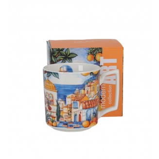 Πορσελάνινη Κούπα Modern 450ml Mediterranean