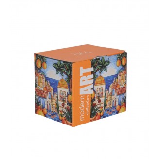 Πορσελάνινη Κούπα Modern 450ml Mediterranean