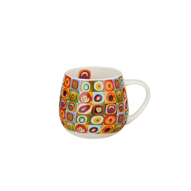 Πορσελάνινη Κούπα Barrel 430ml Squares with Circles Wassily Kandinsky