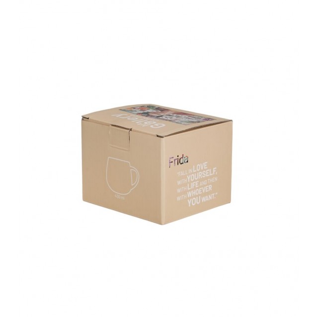 Πορσελάνινη Κούπα Barrel 430ml Red Frida