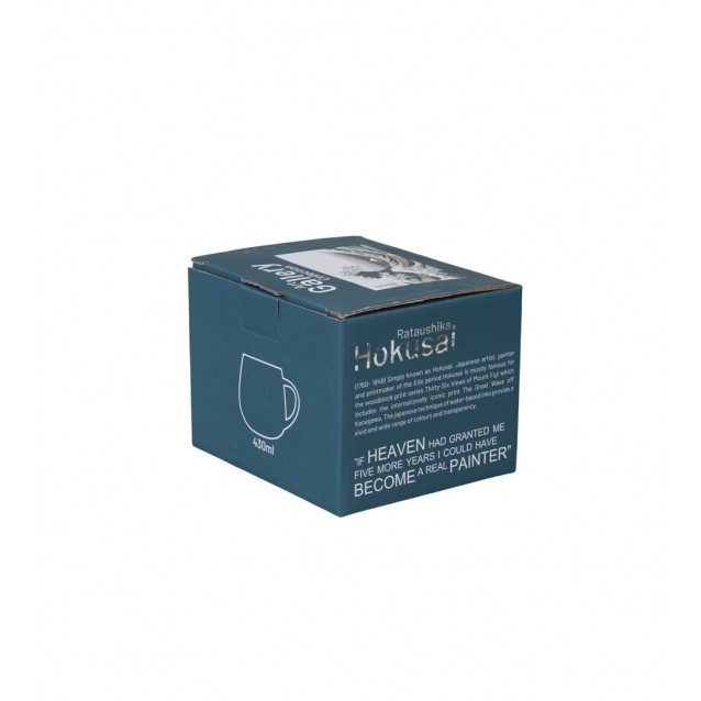 Πορσελάνινη Κούπα Barrel 430ml The Great Wave Katsushika Hokusai