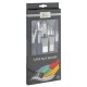 Nassau Super Pack 24 Συνθετικά Πινέλα & Σπάτουλα
