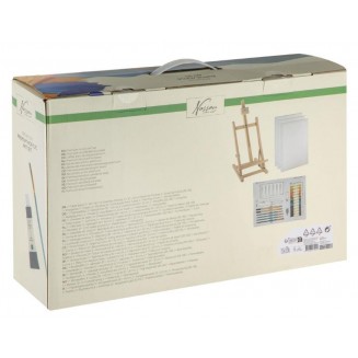 Nassau Premium Acrylic Art Set 28 τεμαχίων & Καβαλέτο
