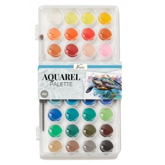 Nassau 36 Νερομπογιές με Πινέλο