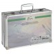 Nassau Art Set 110 τεμαχίωναχίων σε Μεταλλικό Πτυσσόμενο Βαλιτσάκι 34,5x23x8cm