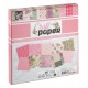 Craft ID 100 Χαρτιά Scrapbooking 20x20cm Ροζ