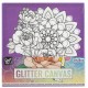 Craft ID Τελάρο 30x30cm Glitter Καμβάς με Τυπωμένο Σχέδιο Λουλούδι