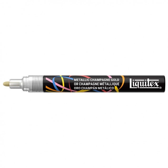 Liquitex Ακρυλικός Μαρκαδόρος 2mm Metallic Champagne Gold
