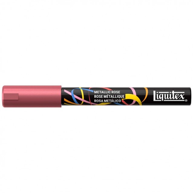Liquitex Ακρυλικός Μαρκαδόρος 2mm Metallic Rose