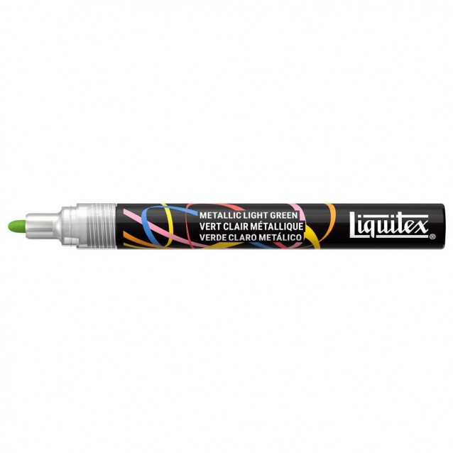 Liquitex Ακρυλικός Μαρκαδόρος 2mm Metallic Light Green
