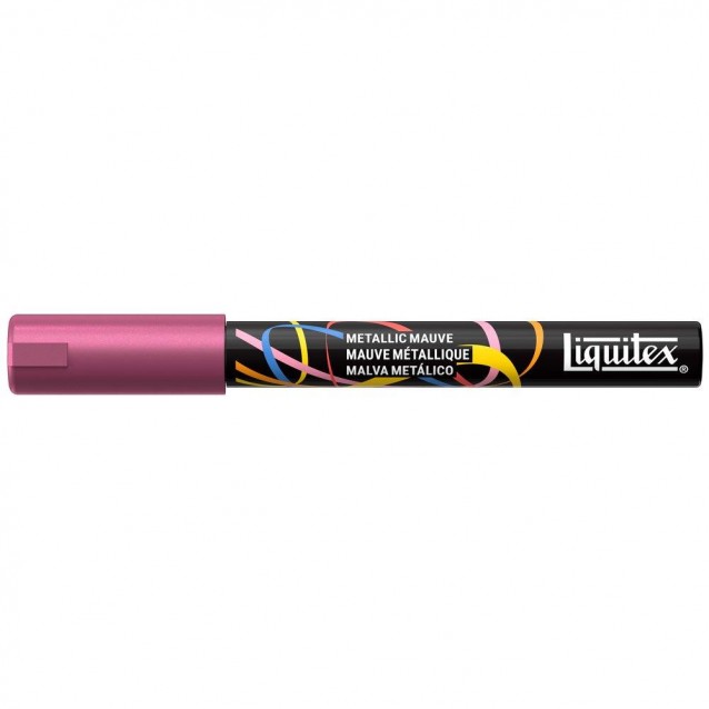 Liquitex Ακρυλικός Μαρκαδόρος 2mm Metallic Mauve