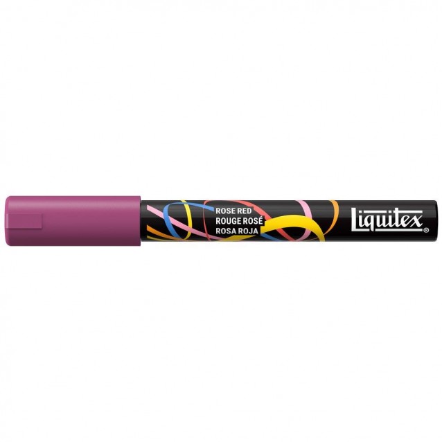 Liquitex Ακρυλικός Μαρκαδόρος 2mm Rose Red