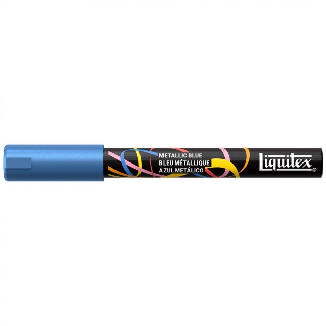 Liquitex Ακρυλικός Μαρκαδόρος 2mm Metallic Blue