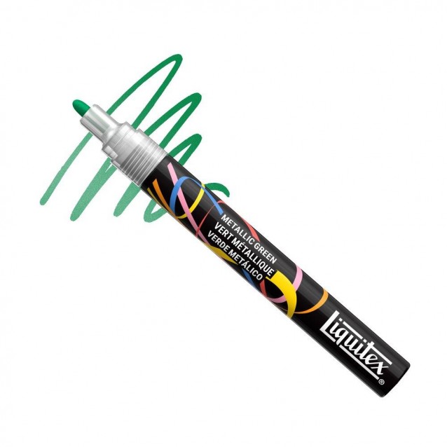 Liquitex Ακρυλικός Μαρκαδόρος 2mm Metallic Green