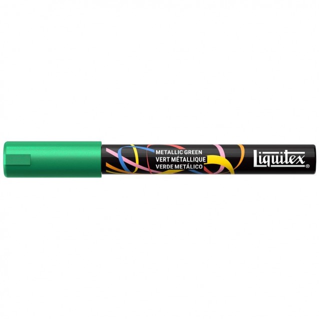 Liquitex Ακρυλικός Μαρκαδόρος 2mm Metallic Green