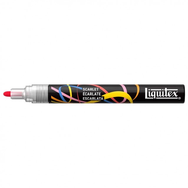 Liquitex Ακρυλικός Μαρκαδόρος 2mm Scarlet