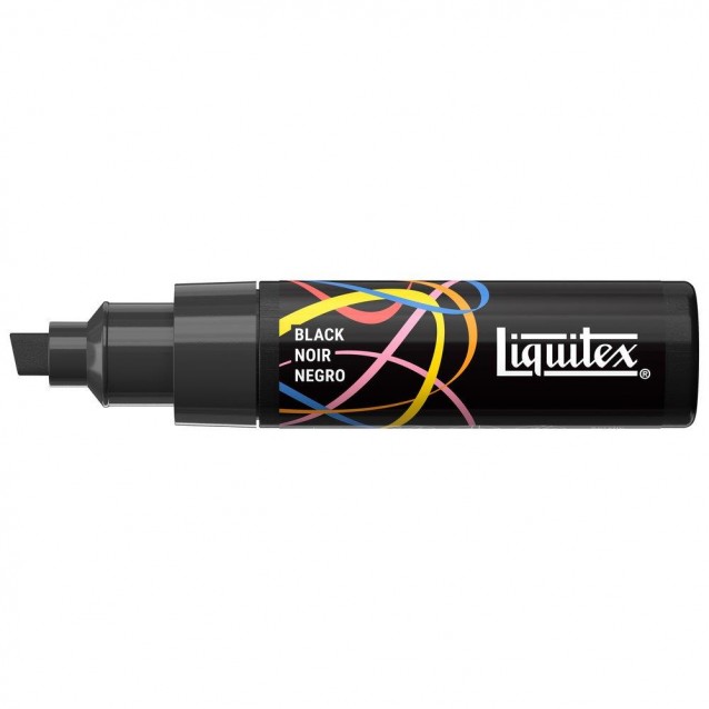 Liquitex Ακρυλικός Μαρκαδόρος 8mm Black