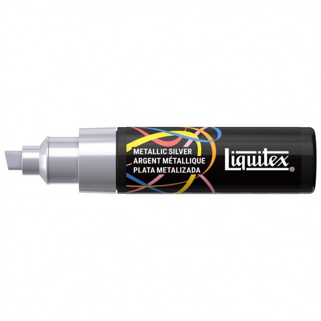 Liquitex Ακρυλικός Μαρκαδόρος 8mm Metallic Silver