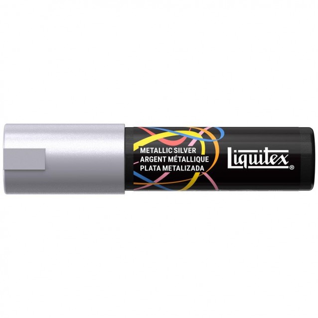 Liquitex Ακρυλικός Μαρκαδόρος 8mm Metallic Silver