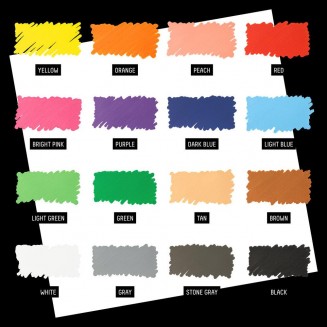 Liquitex Κασετίνα με 16 Ακρυλικούς Μαρκαδόρους 2mm Expression