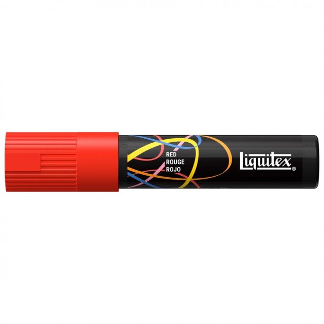 Liquitex Ακρυλικός Μαρκαδόρος 15mm Red
