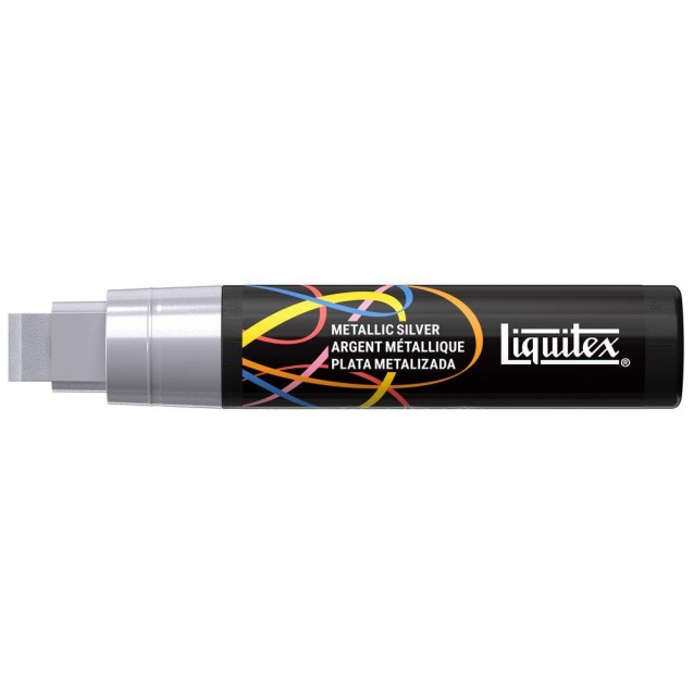 Liquitex Ακρυλικός Μαρκαδόρος 15mm Metallic Silver