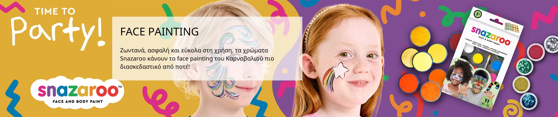 SNAZAROO FACE PAINTING