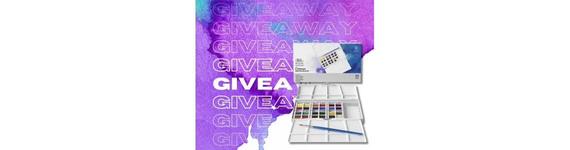 Διαγωνισμός με δώρο σετ ακουαρέλας Winsor & Newton