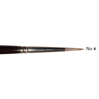 Art & Hobby Πινέλο Συνθετικό Στρογγυλό Ακουαρέλας 7102 No.04