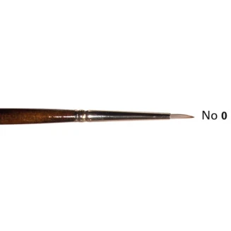 Art & Hobby Πινέλο Συνθετικό Στρογγυλό Ακουαρέλας 7102 No.0