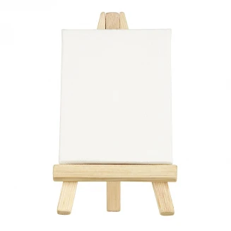 SinoArt Mini Καβαλέτο 12cm με Τελάρο 6x8cm