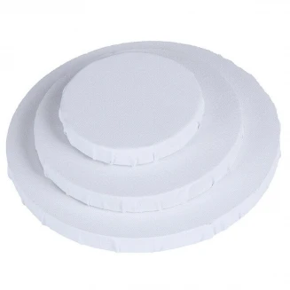 Buonarroti Τελάρο Ζωγραφικής Στρογγυλό 30cm με βαμβακερό καμβά FSC