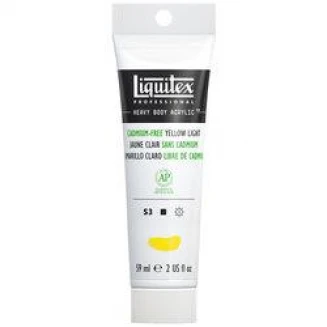 Liquitex Professional 59ml Heavy Body Acrylics 889 Cadmium-Free Yellow Light Series 3
