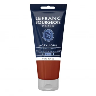 Lefranc & Bourgeois 80ml Fine Acrylic 306 Red Ochre Serie 1