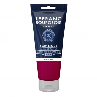 Lefranc & Bourgeois 80ml Fine Acrylic 432 Magenta Serie 1