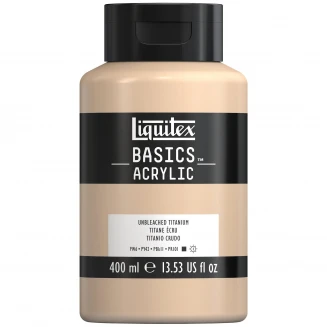 Liquitex Basics 400ml Acrylic 434 Unbleached Titanium Series 1