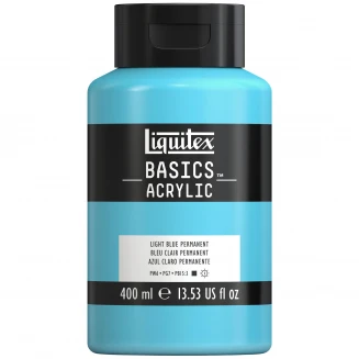 Liquitex Basics 400ml Acrylic 770 Light Blue Permanent Series 1