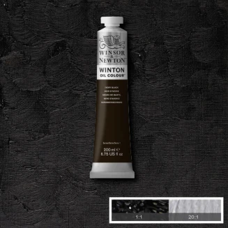 Winsor & Newton 200ml Winton Oil Ivory Black