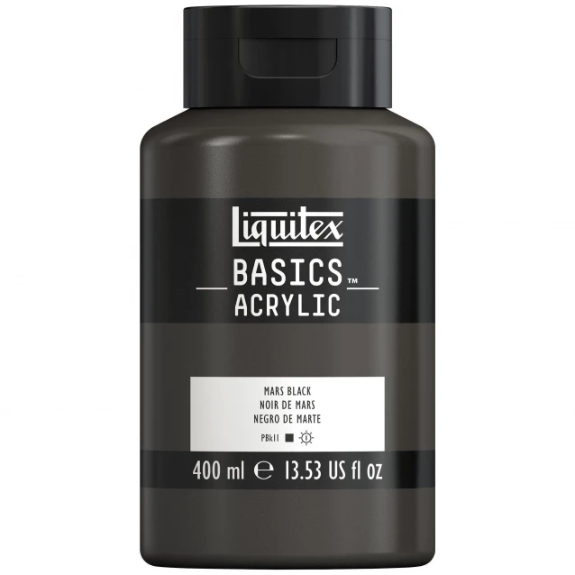 Liquitex Basics 400ml Acrylic 276 Mars Black Series 1