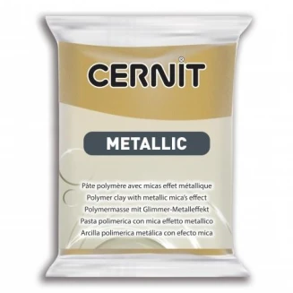 Cernit 56gr Metallic No.053 Σκούρο Χρυσό