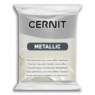 Cernit 56gr Metallic No.080 Ασημί
