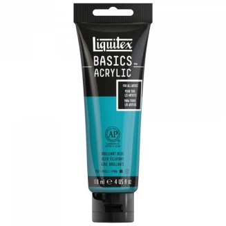 Liquitex Basics 118ml Acrylic 570 Brilliant Blue Series 1