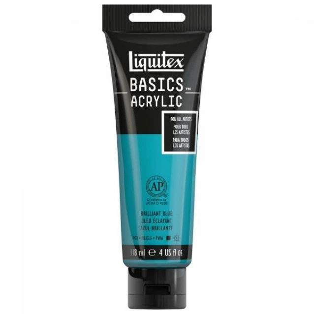 Liquitex Basics 118ml Acrylic 570 Brilliant Blue Series 1