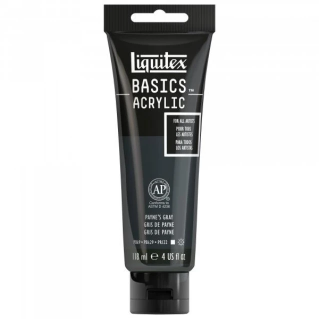 Liquitex Basics 118ml Acrylic 310 Paynes Gray Series 1